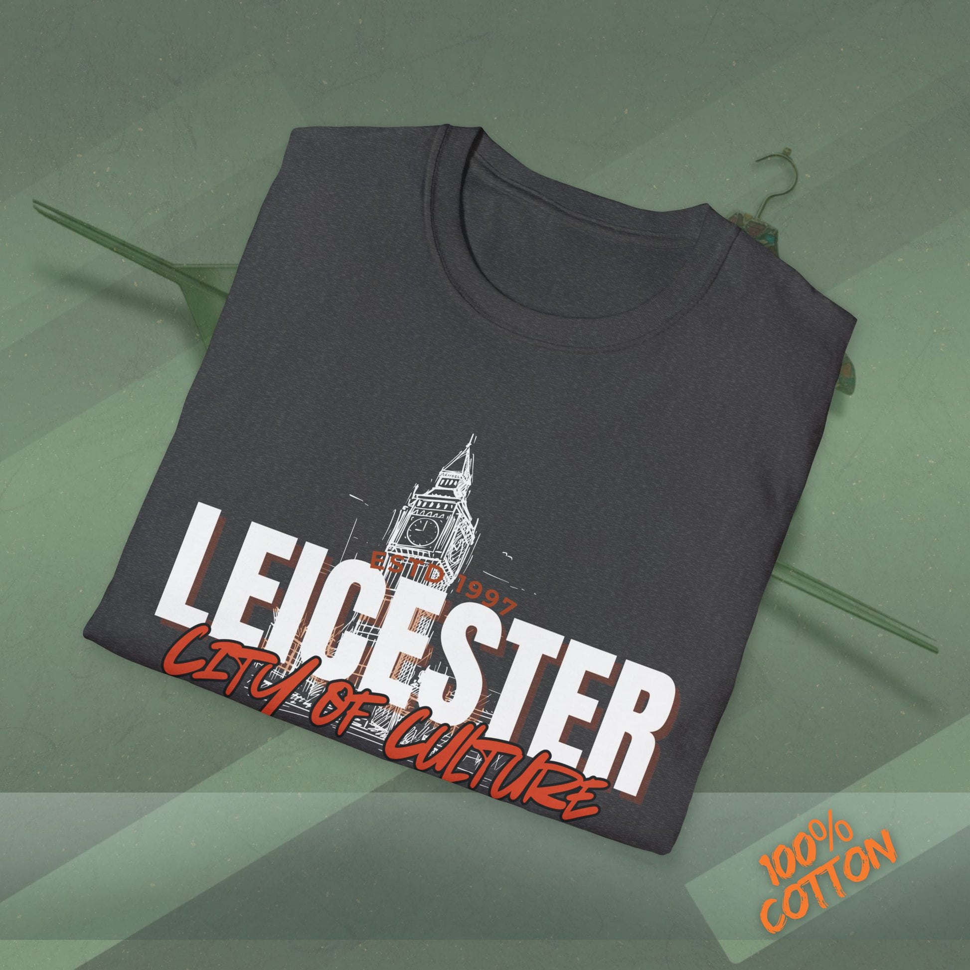 Leicester City of Culture T-Shirt | Unisex Tee, Graphic Shirt, Casual Wear, Vacation Top, Gift for Locals and Tourists - WearBloom