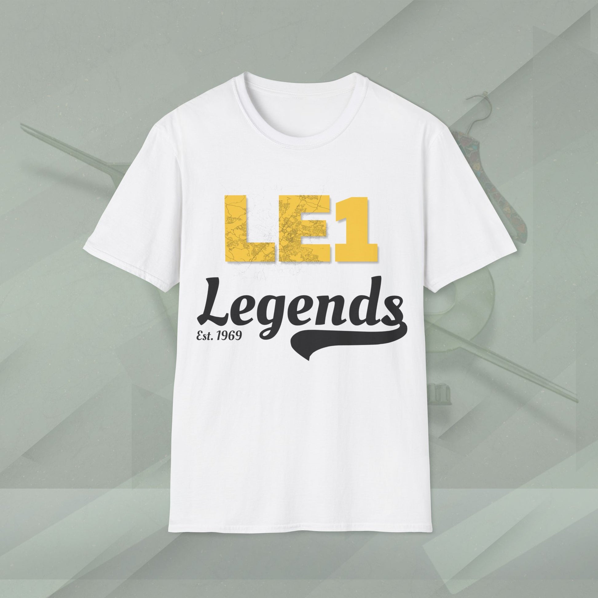 LE1 LEGEND Unisex Softstyle T-Shirt Printify