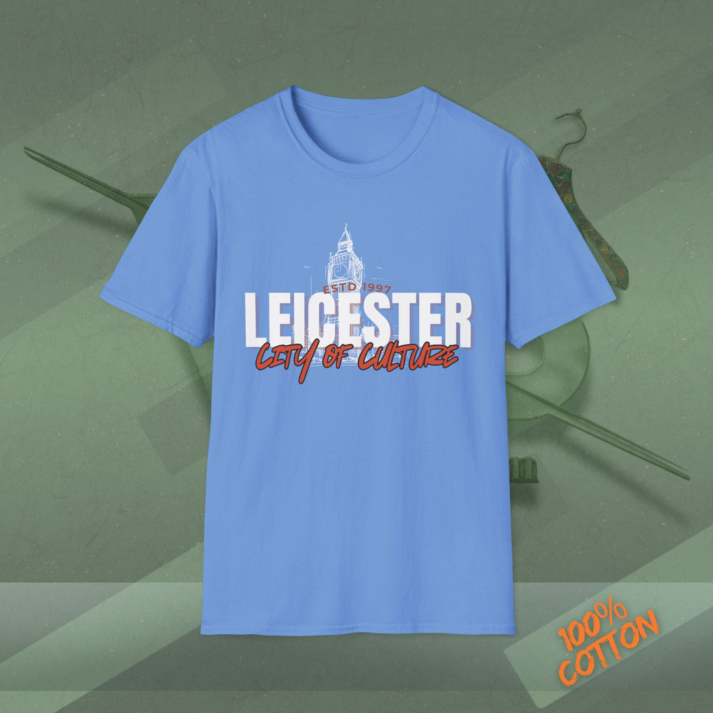 Leicester City of Culture T-Shirt | Unisex Tee, Graphic Shirt, Casual Wear, Vacation Top, Gift for Locals and Tourists Printify