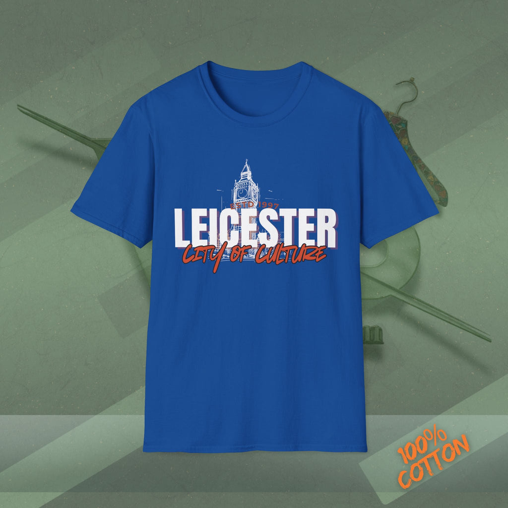 Leicester City of Culture T-Shirt | Unisex Tee, Graphic Shirt, Casual Wear, Vacation Top, Gift for Locals and Tourists Printify
