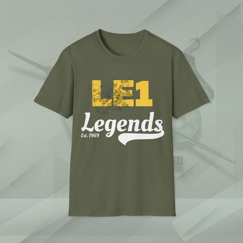 LE1 LEGEND Unisex Softstyle T-Shirt Printify