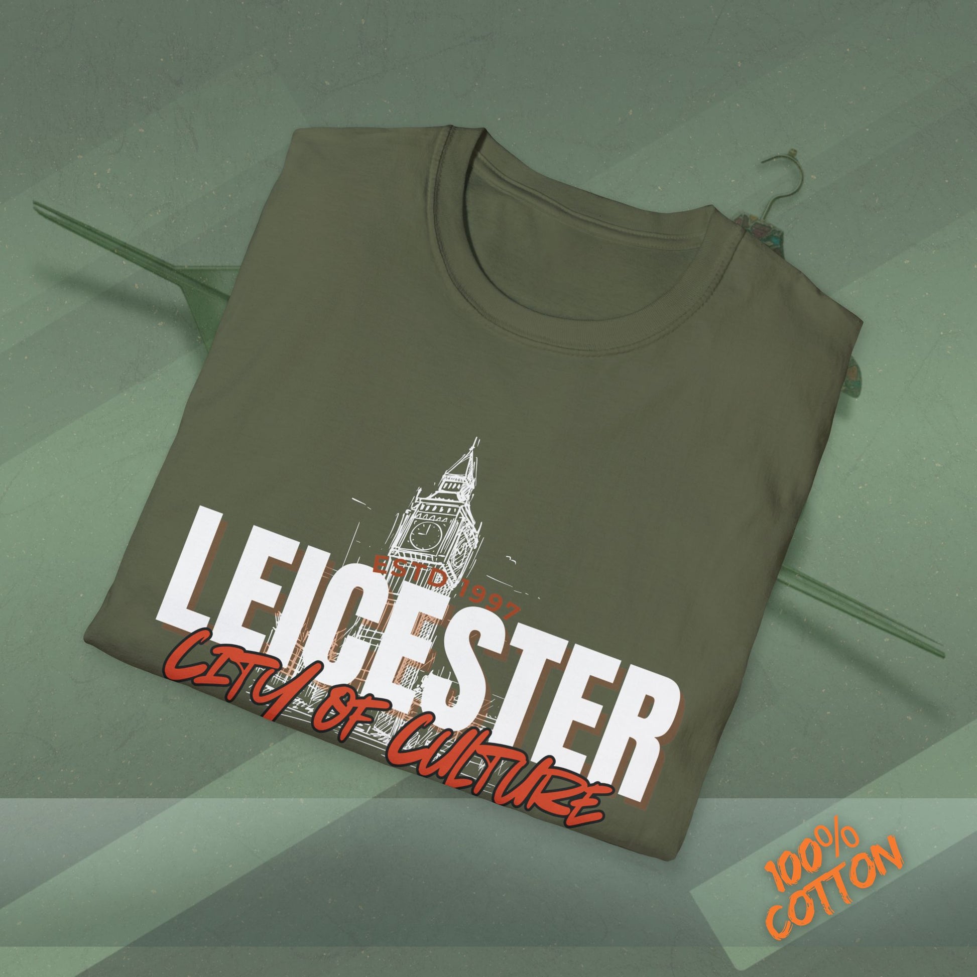 Leicester City of Culture T-Shirt | Unisex Tee, Graphic Shirt, Casual Wear, Vacation Top, Gift for Locals and Tourists - WearBloom