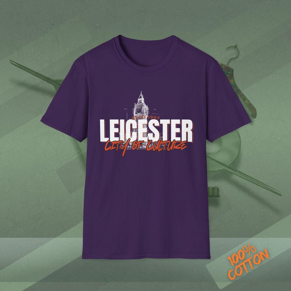 Leicester City of Culture T-Shirt | Unisex Tee, Graphic Shirt, Casual Wear, Vacation Top, Gift for Locals and Tourists - WearBloom
