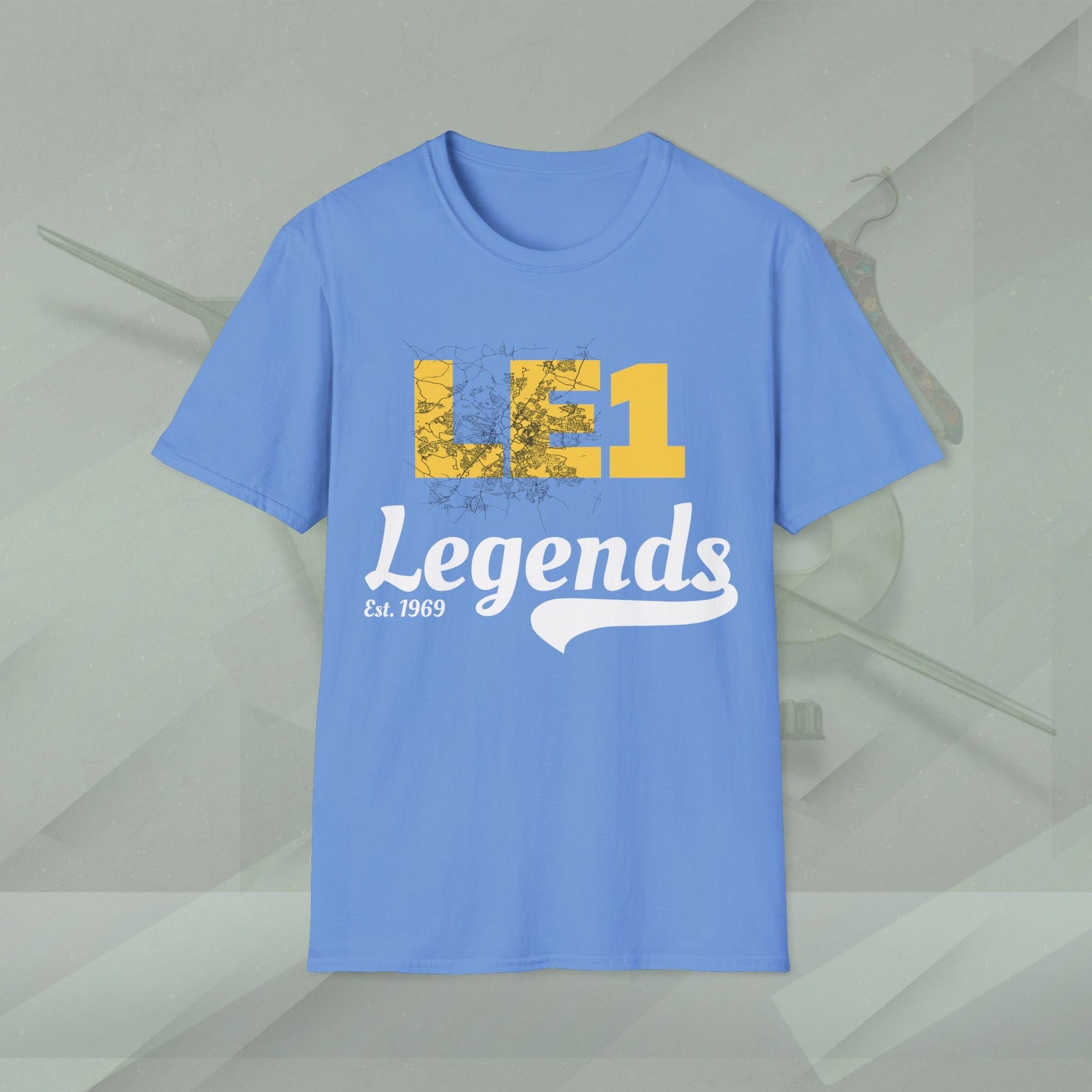 LE1 LEGEND Unisex Softstyle T-Shirt Printify
