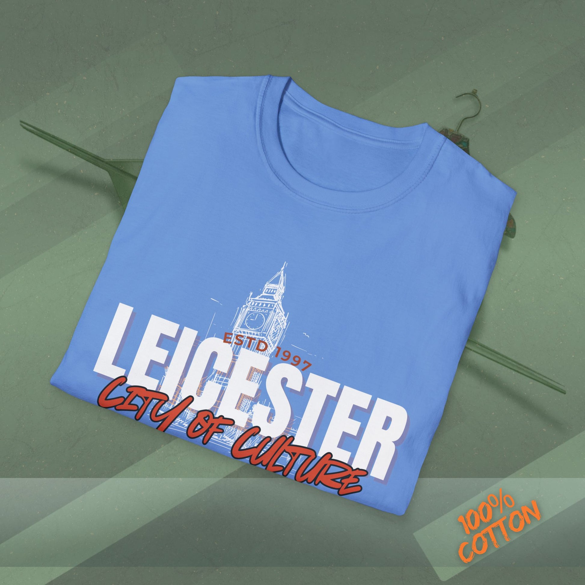 Leicester City of Culture T-Shirt | Unisex Tee, Graphic Shirt, Casual Wear, Vacation Top, Gift for Locals and Tourists - WearBloom