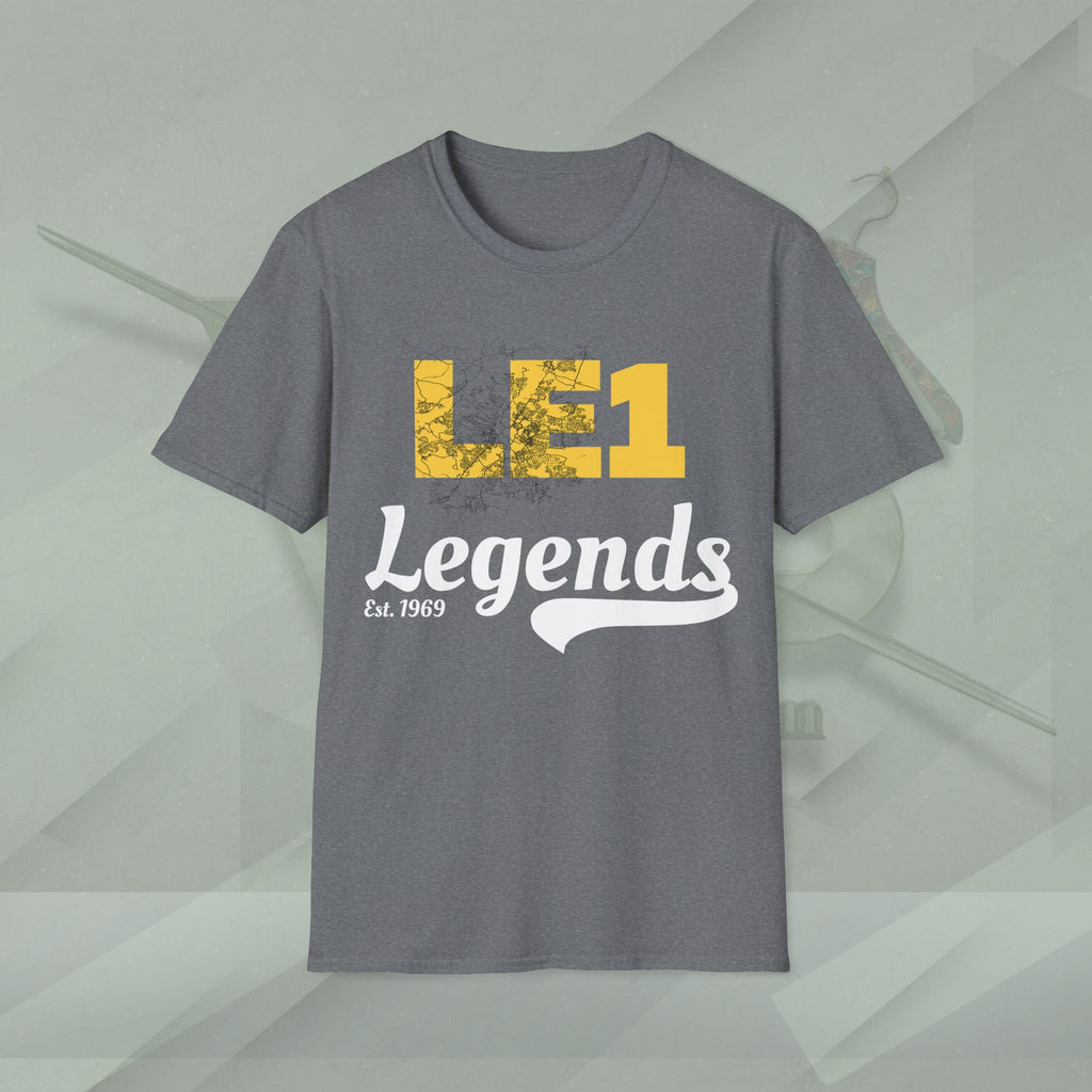 LE1 LEGEND Unisex Softstyle T-Shirt Printify