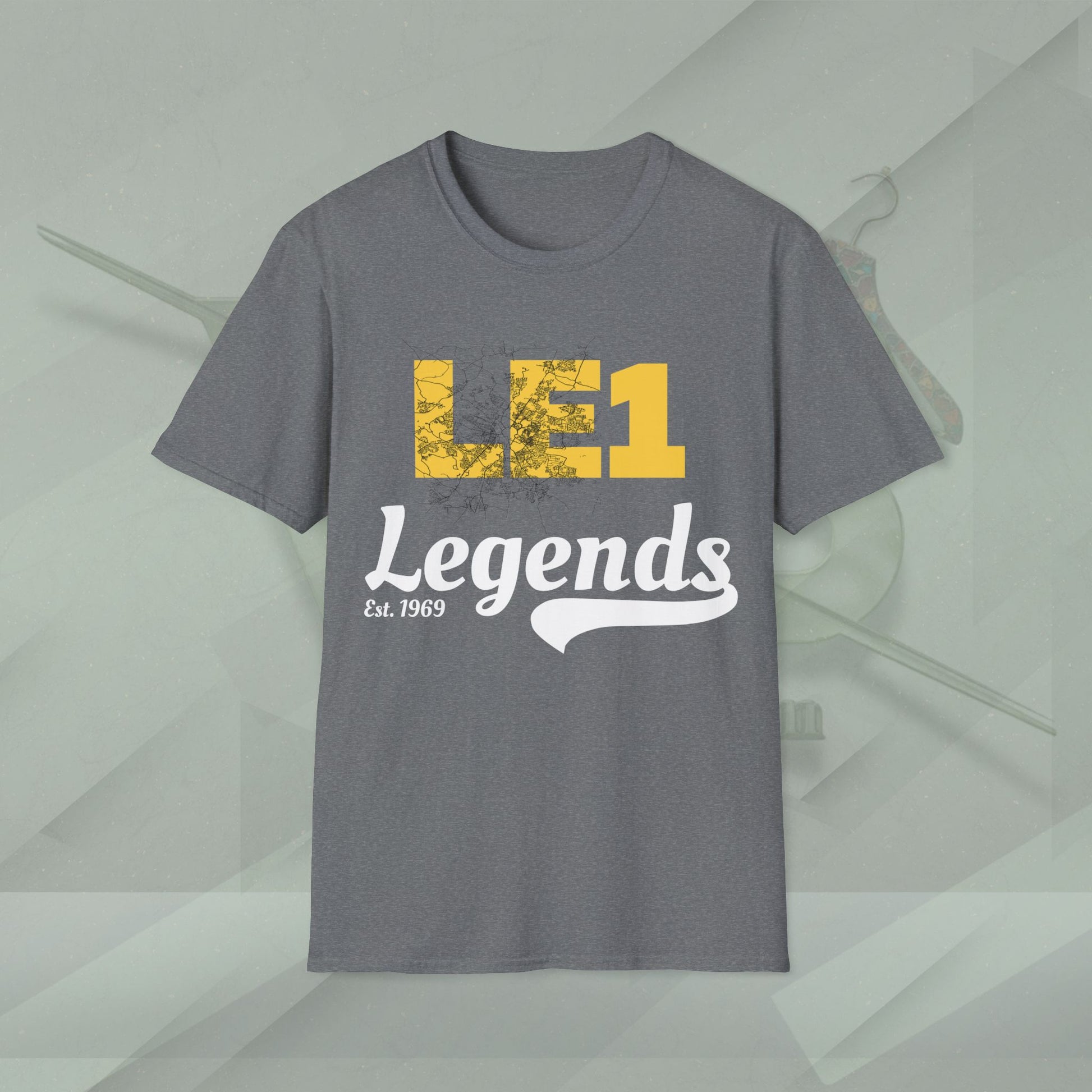 LE1 LEGEND Unisex Softstyle T-Shirt Printify