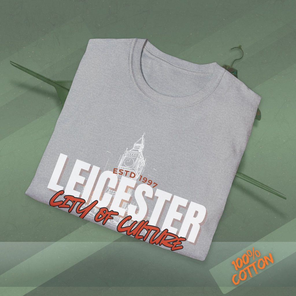 Leicester City of Culture T-Shirt | Unisex Tee, Graphic Shirt, Casual Wear, Vacation Top, Gift for Locals and Tourists - WearBloom