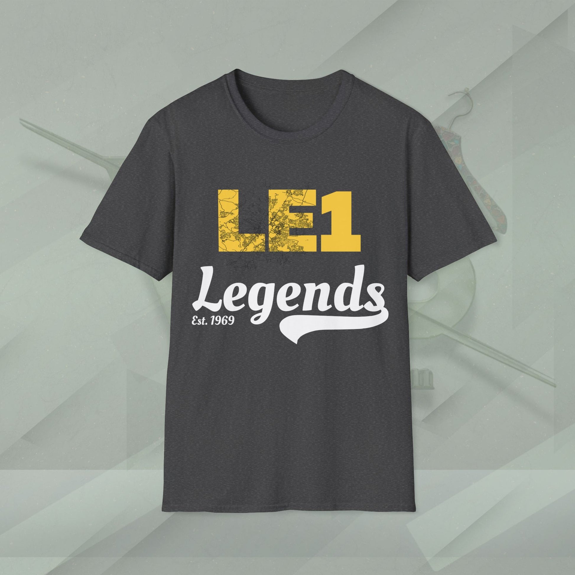 LE1 LEGEND Unisex Softstyle T-Shirt Printify