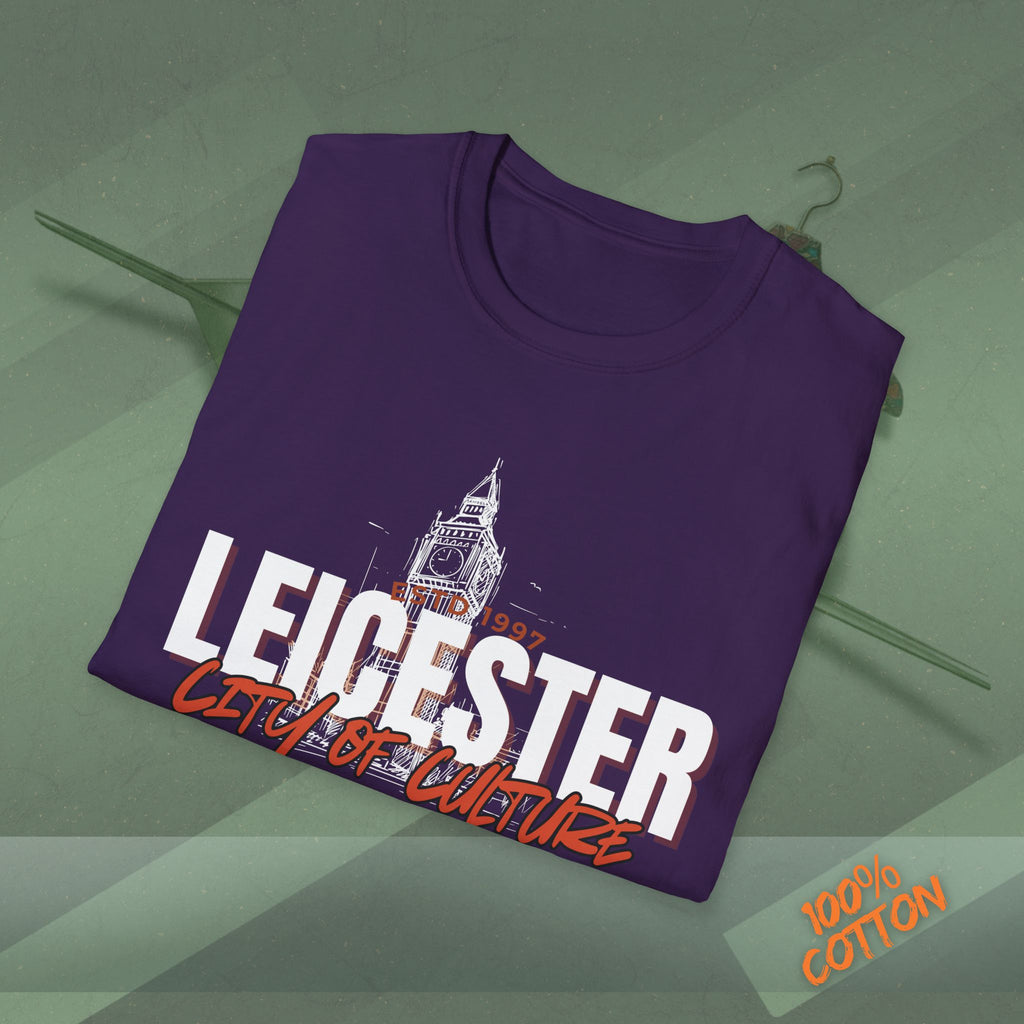 Leicester City of Culture T-Shirt | Unisex Tee, Graphic Shirt, Casual Wear, Vacation Top, Gift for Locals and Tourists - WearBloom