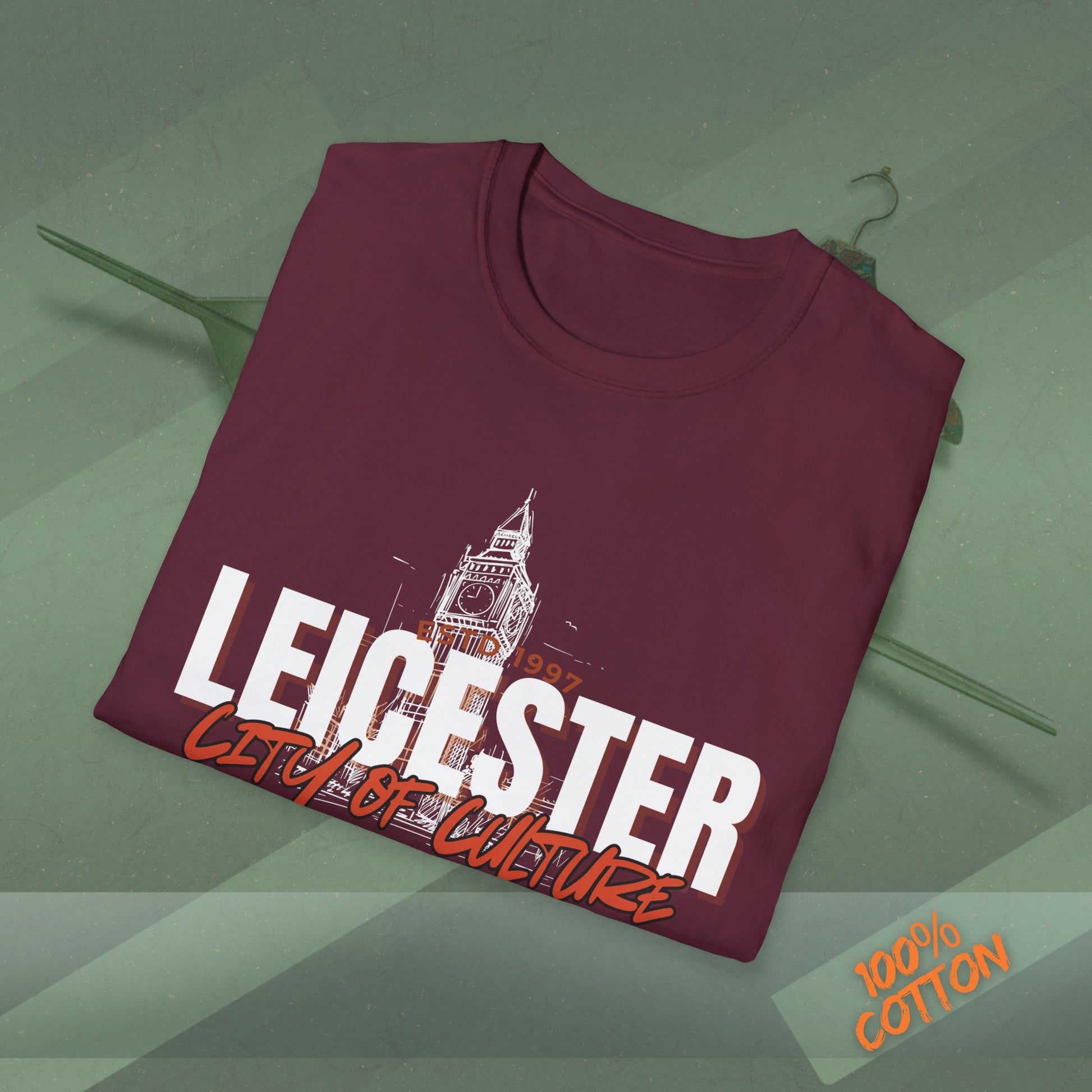 Leicester City of Culture T-Shirt | Unisex Tee, Graphic Shirt, Casual Wear, Vacation Top, Gift for Locals and Tourists - WearBloom