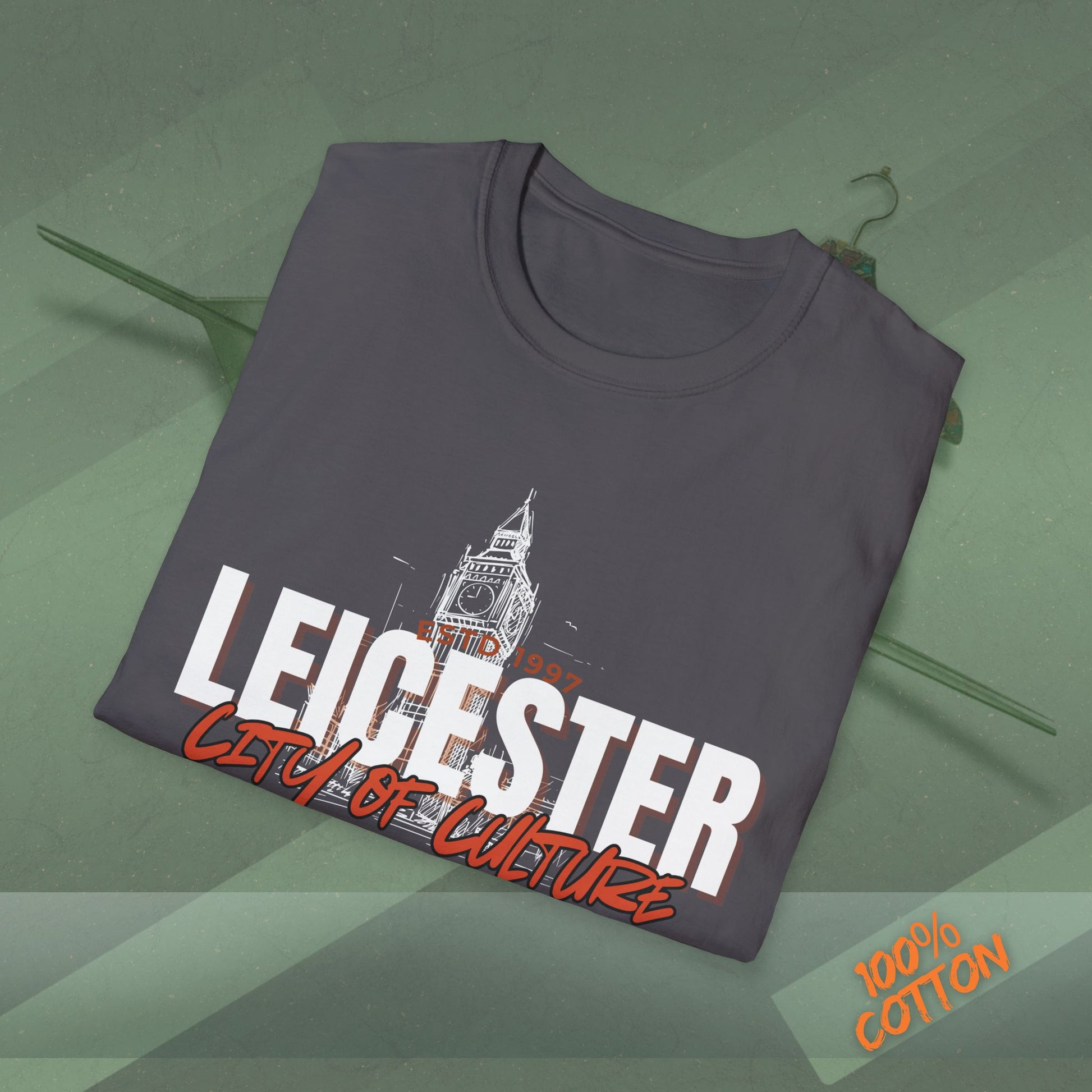 Leicester City of Culture T-Shirt | Unisex Tee, Graphic Shirt, Casual Wear, Vacation Top, Gift for Locals and Tourists - WearBloom