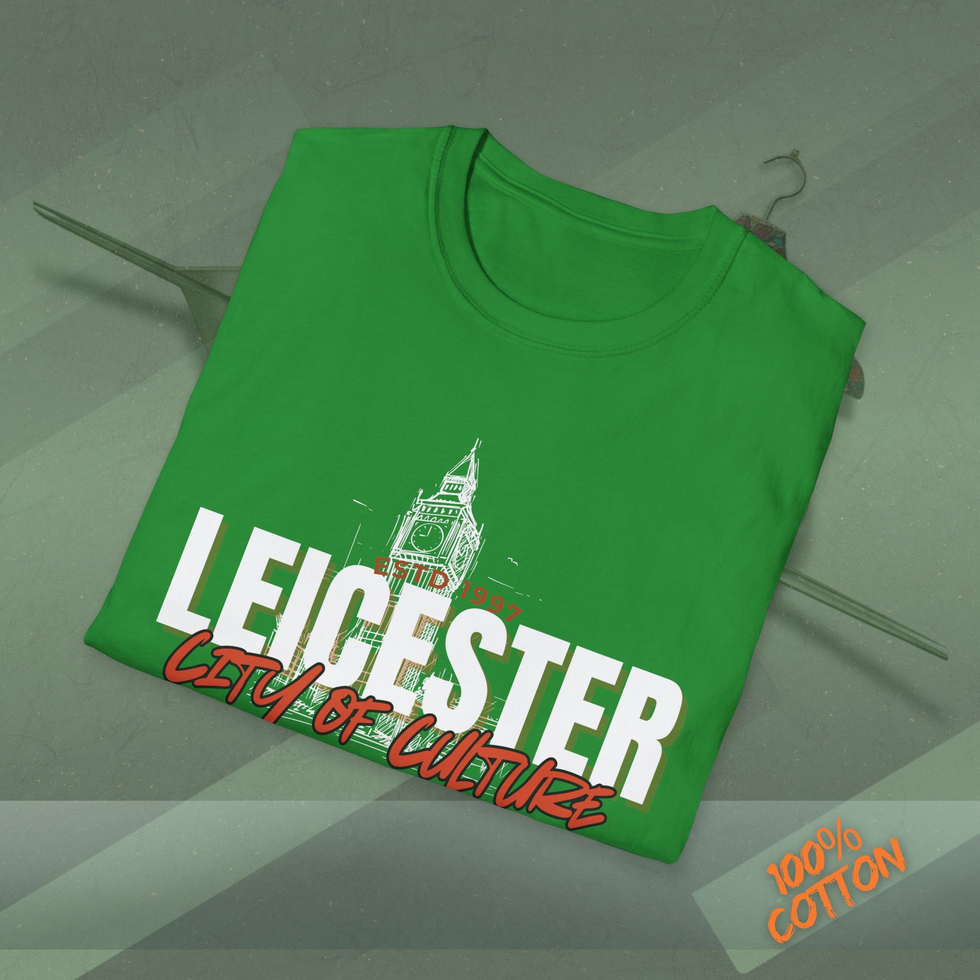 Leicester City of Culture T-Shirt | Unisex Tee, Graphic Shirt, Casual Wear, Vacation Top, Gift for Locals and Tourists - WearBloom