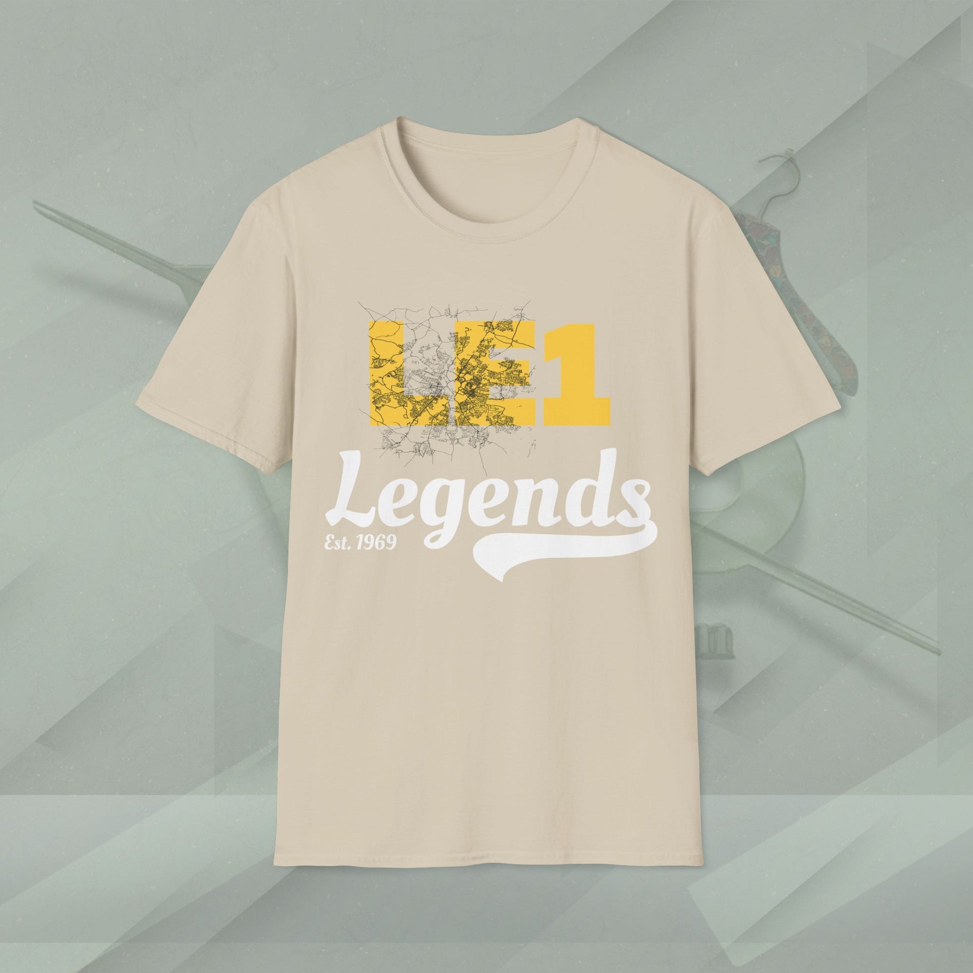 LE1 LEGEND Unisex Softstyle T-Shirt Printify
