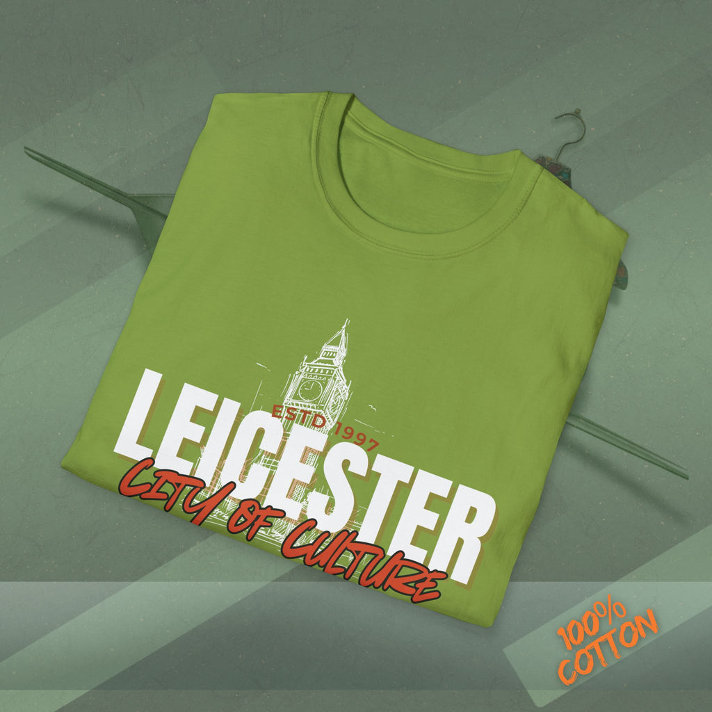 Leicester City of Culture T-Shirt | Unisex Tee, Graphic Shirt, Casual Wear, Vacation Top, Gift for Locals and Tourists - WearBloom