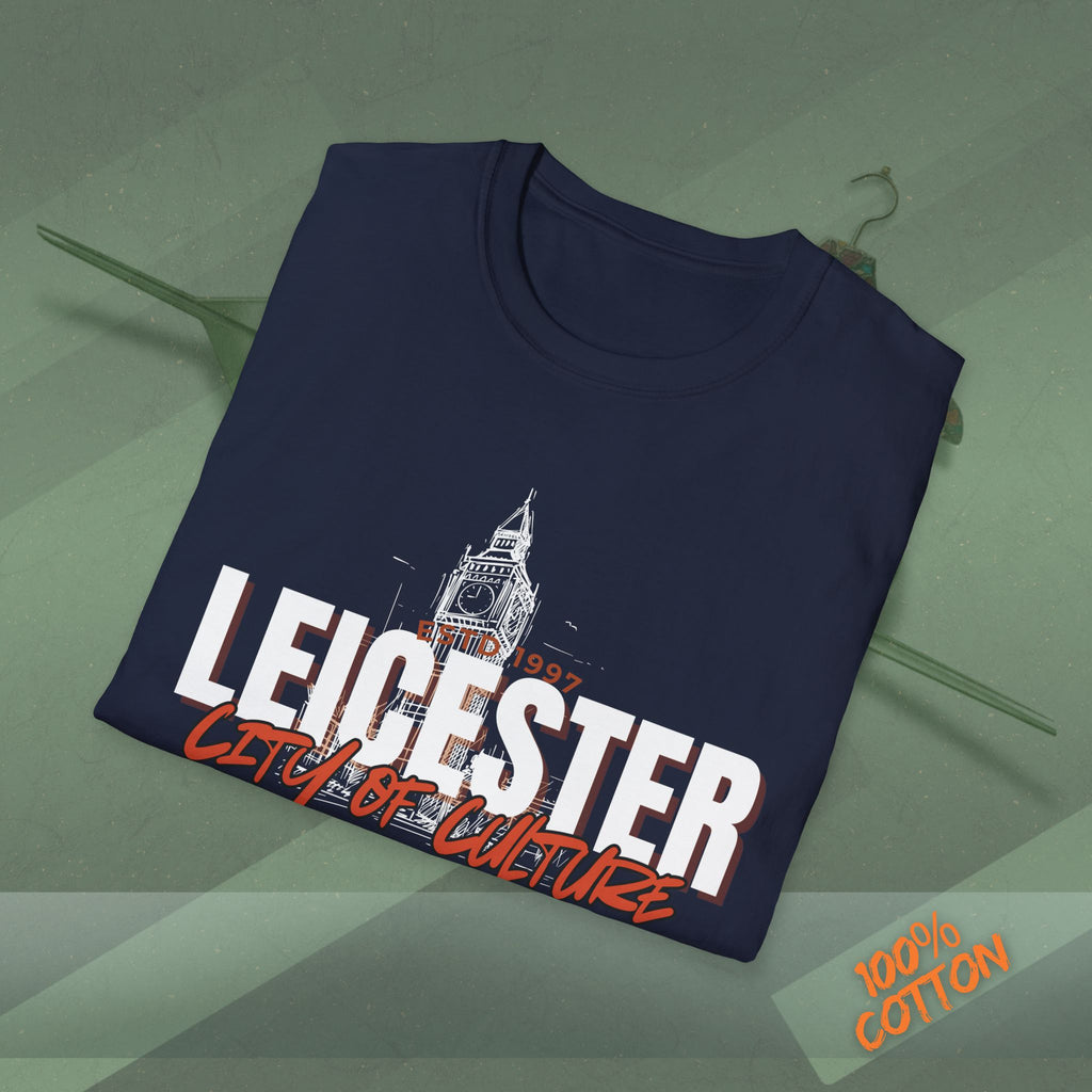 Leicester City of Culture T-Shirt | Unisex Tee, Graphic Shirt, Casual Wear, Vacation Top, Gift for Locals and Tourists - WearBloom