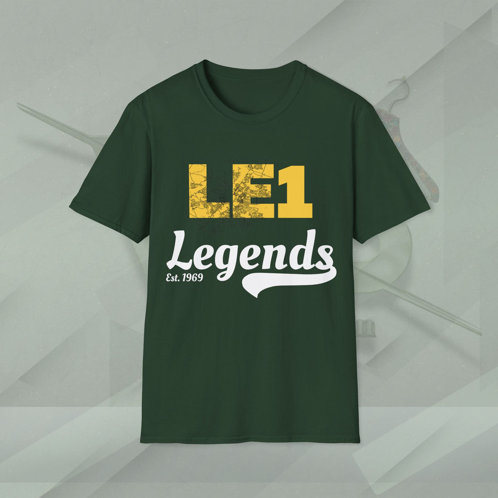 LE1 LEGEND Unisex Softstyle T-Shirt Printify