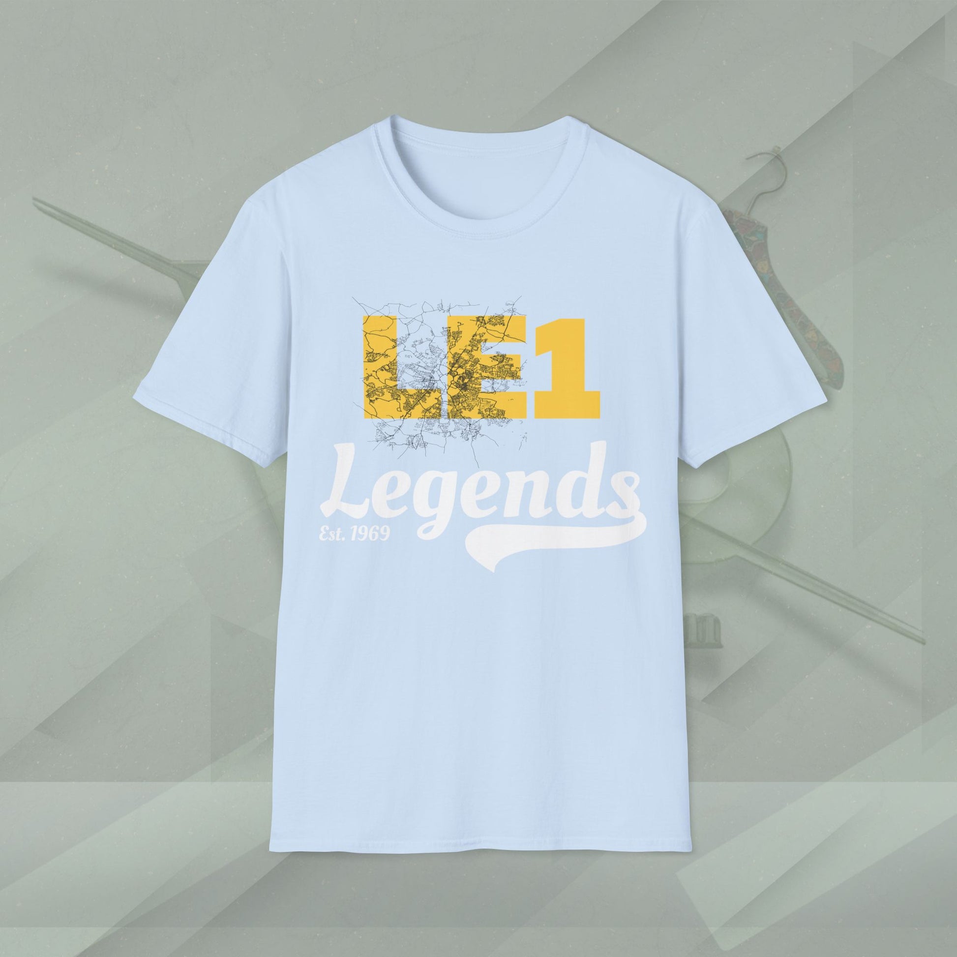 LE1 LEGEND Unisex Softstyle T-Shirt Printify