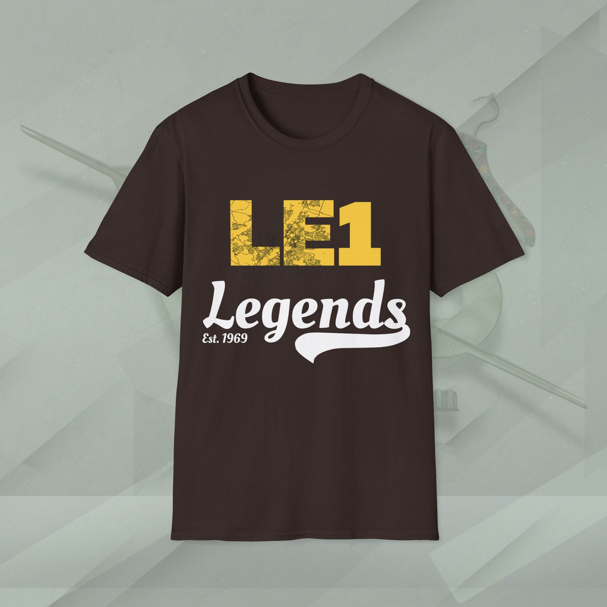 LE1 LEGEND Unisex Softstyle T-Shirt Printify