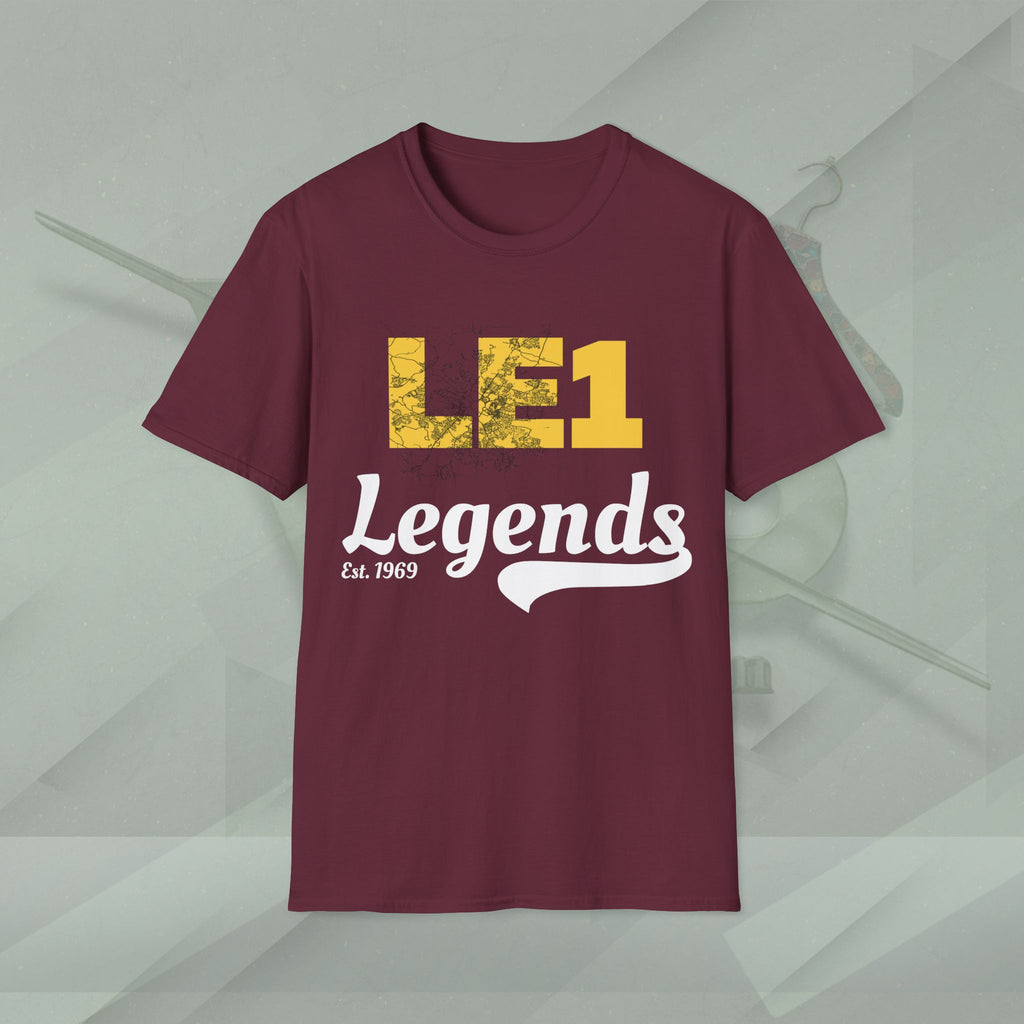 LE1 LEGEND Unisex Softstyle T-Shirt Printify