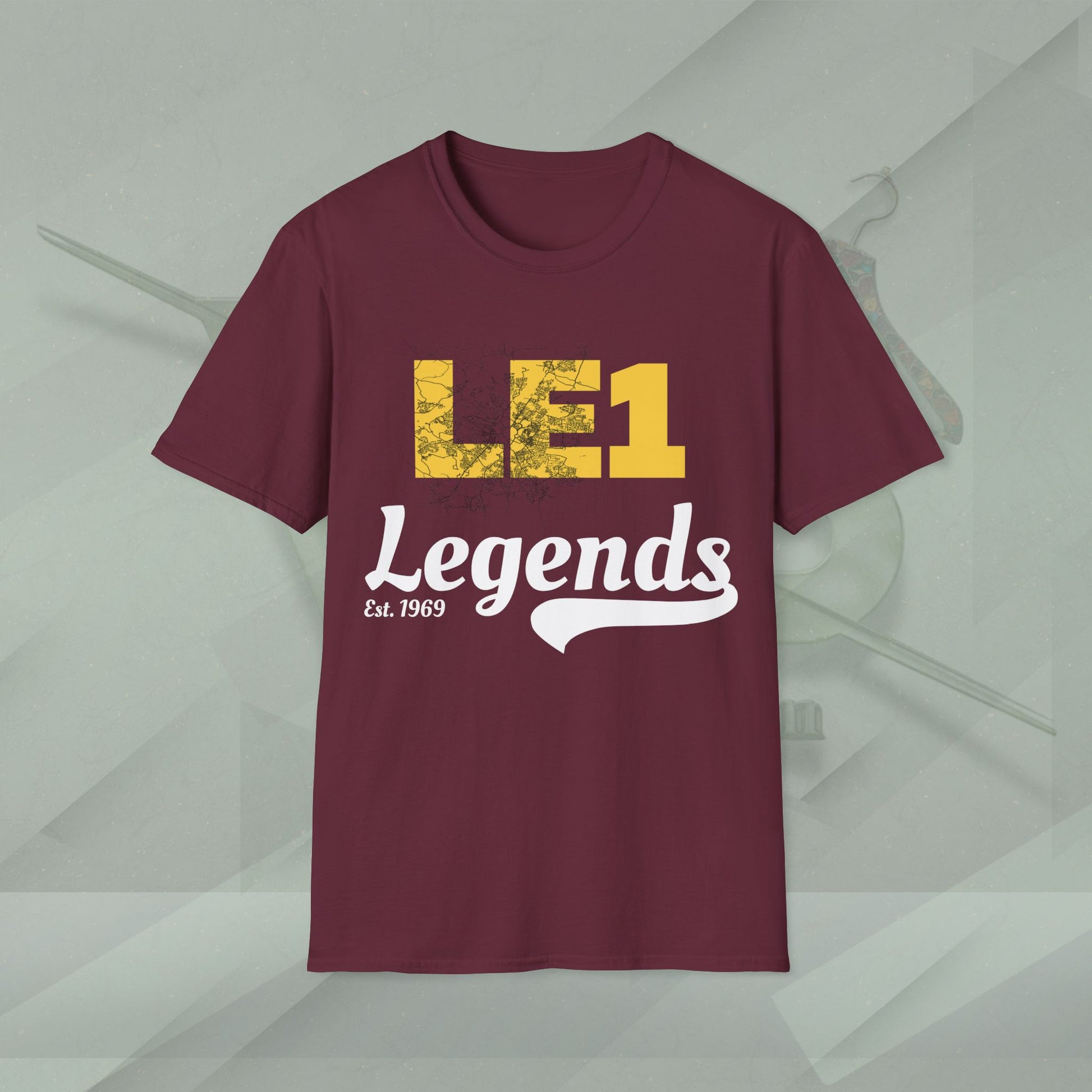 LE1 LEGEND Unisex Softstyle T-Shirt Printify