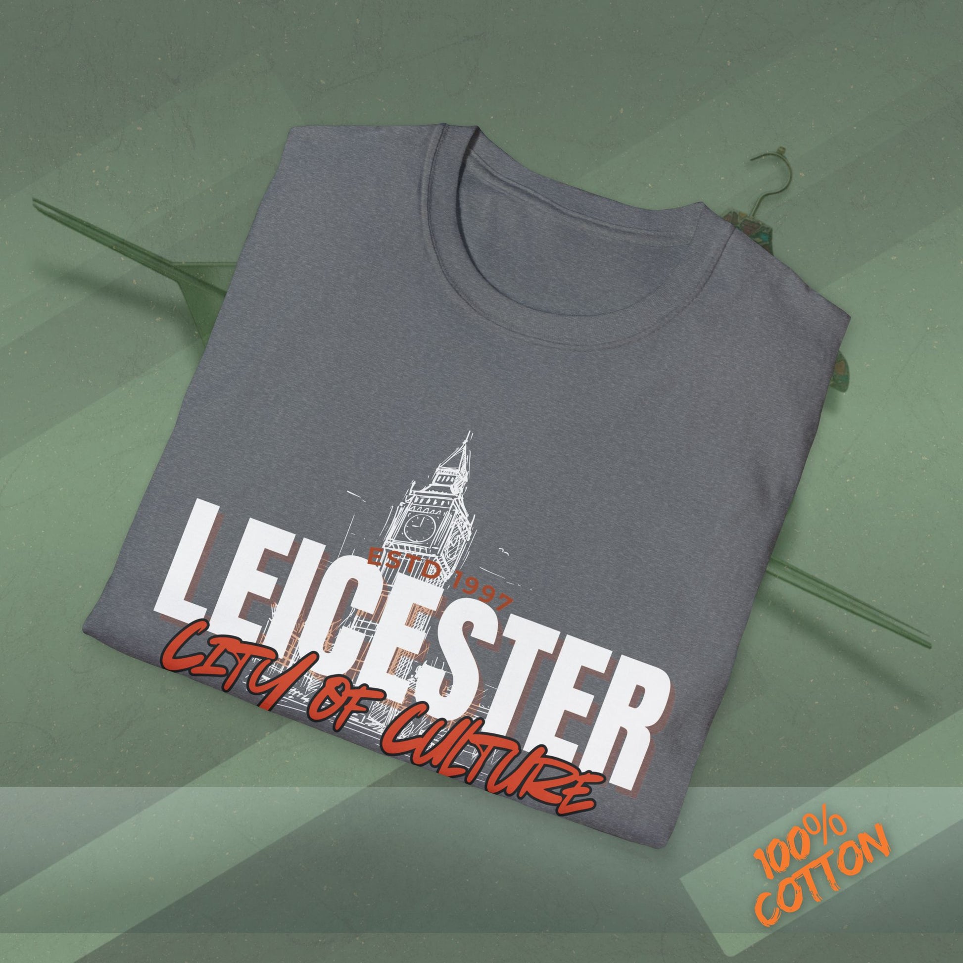 Leicester City of Culture T-Shirt | Unisex Tee, Graphic Shirt, Casual Wear, Vacation Top, Gift for Locals and Tourists - WearBloom